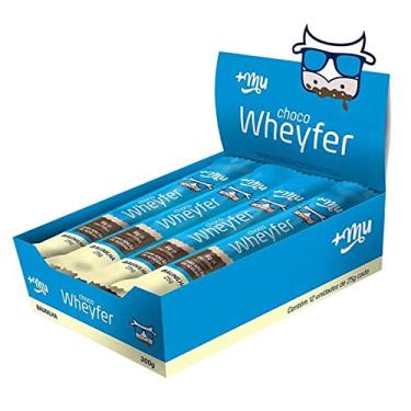 Imagem de Barra Whey Protein sabor Baunilha +Mu Caixa 12 un