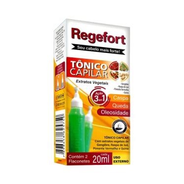 Imagem de Tônico Capilar Regefort 40Ml 3 em 1, Regefort