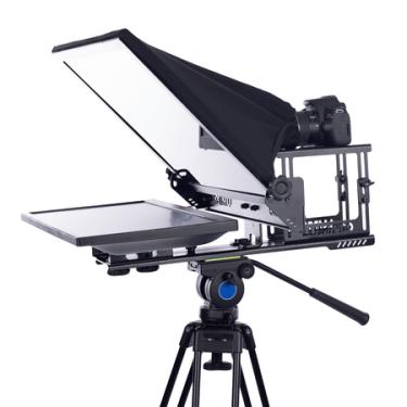 Imagem de Teleprompter Profissional Lumipro Led 19' Espelho Polarizado