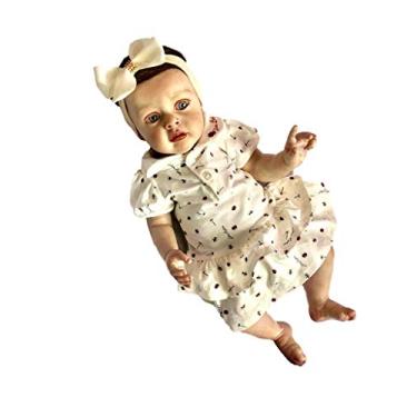 Imagem de Boneca Bebe Reborn by Baby Dolls molde Chloe Com Corpo pano versao 3