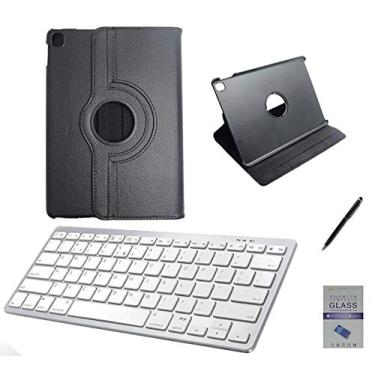 Imagem de Kit Capa 360/Can/Pel/Teclado Branco iPad Air 3 2019-10.5" Preto