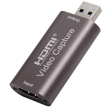 Imagem de Placa de Captura Rullz Portatil, HDMI USB 3.0 de Alta Velocidade, Transmissão 1080p 60FPS, ou 4K 30FPS, Para gravação ou transmissão ao vivo