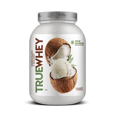 Imagem de True Whey Protein Hidrolisado e Isolado - 837g Coconut Ice Cream - True Source