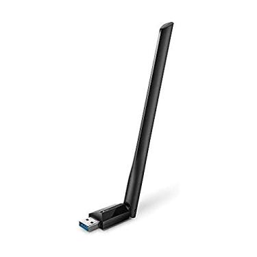 Imagem de TP-Link Adaptador USB WiFi para PC desktop, rede de banda dupla AC1300Mbps 3.0 com antena de alto ganho de 2,4 GHz/5 GHz (Archer T3U Plus), MU-MIMO, Windows 11/10/8.1/8/7/XP, Mac OS 10.9-10.15