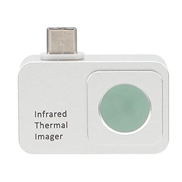 Imagem de Câmera térmica infravermelha para celular H2F, porta tipo C, imagem 256 x 192 25 Hz alta taxa de quadros tipo C câmera térmica para smartphones