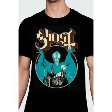 Imagem de Camiseta Banda Ghost Preta Rock Metal Opus Eponymous Of0107 Rch - Cons