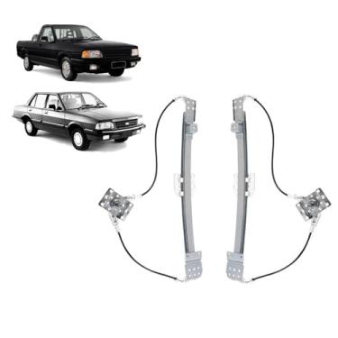 Imagem de Par Maquina Vidro Pampa Del Rey 4 P Dianteira D+E Manual