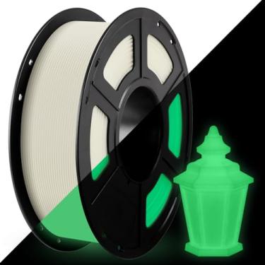 Imagem de ANYCUBIC Filamento PLA para Impresora 3D, Brilla en la Oscuridad, Filamento PLA para Impresión 3D 1.75mm Precisión dimensional +/- 0.02mm, Carrete 1KG (2.2 lbs), Brilla Verde