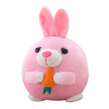 Imagem de Brinquedo de pelúcia ativo para animais de estimação | Brinquedo de pelúcia elétrico para animais de estimação pulando | Brinquedo de cachorro em movimento falante | Brinquedo eletrônico de pelúcia lavável de porco de desenho animado | Brinquedos interativos para cães para animais de estimação, gato