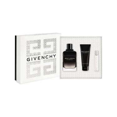 Imagem de Coffret Givenchy Gentleman Boisée Masculino - Perfume Eau De Parfum 100ml + Gel De Banho 75ml + Travel Spray 12,5ml