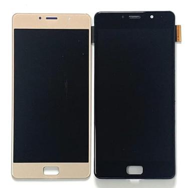 Imagem de SHOWGOOD 14.0 cm para Lenovo P2 LCD Vide P2 tela sensível ao toque digitalizador para Lenovo P2 P2a42 LCD Frame Display (dourado sem moldura)