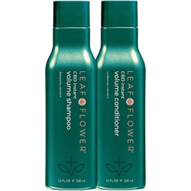 Imagem de Shampoo e Condicionador de Volume Instantâneo Leaf & Flower Duo de 355 ml