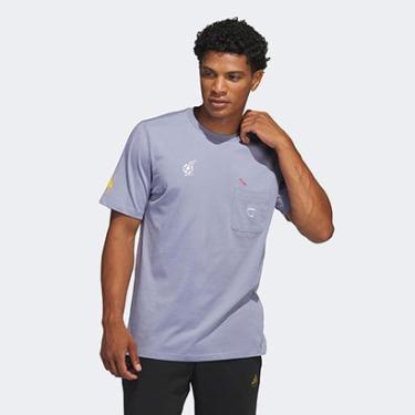 Imagem de Camiseta Adidas Change Earth Com Bolso Masculina-Masculino