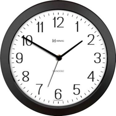 Imagem de Relógio de Parede Quartz Preto