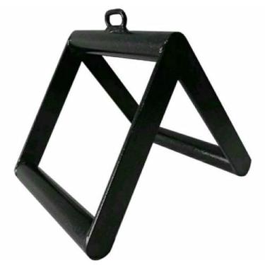 Imagem de Puxador Triangulo Para Academia Treino Funcional Exercicio Cross Musculação Fitness Saude Treino Costa