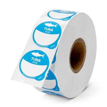 Imagem de Sutter Signs Deli Food Dot Labels - Atum