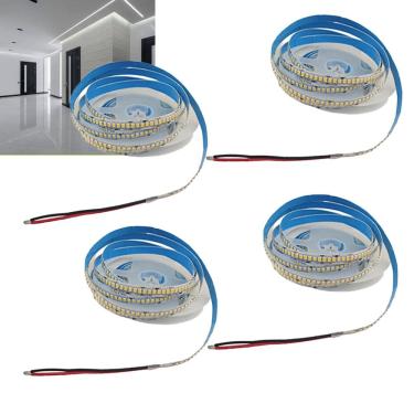 Imagem de Fita Led 240 Leds 5 Metros 16W 6500K Kit 4 Unidades Sala Quarto Sanca Teto Rebaixado Loja Casa Iluminaçao