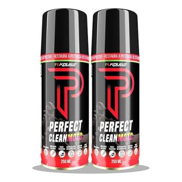 Imagem de Kit Perfect Clean Moto 250ml Limpa Bico KOUBE 2 Unidades