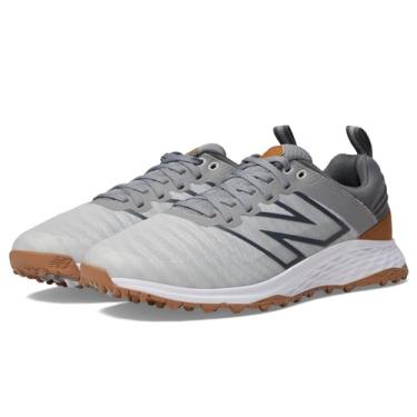 Imagem de New Balance Fresh Foam Contend V2 Tênis de golfe masculino, Cinza/carvão, 9.5 Wide