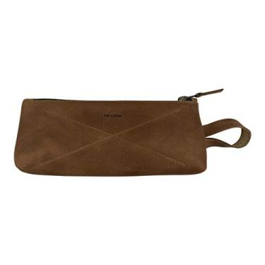 Imagem de Hide & Drink, Leather Carry-On Toiletry Bag, Pencil Case, Cable Organizer, Travel Essentials, Handmade Includes 101 Year Warranty (Single Malt Mahogany)