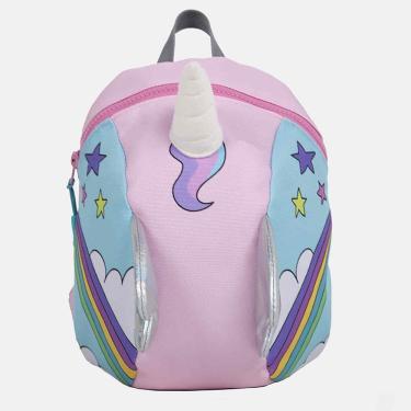 Imagem de Mochila Com Guia Infanti Unicórnio Rosa