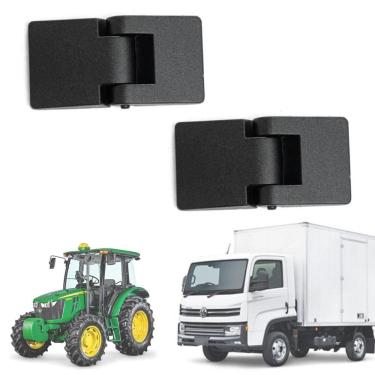 Imagem de Par 2 Dobradiças Externa Porta Agrícola Baú Cabine Uso Geral - UN / 2 [F103]