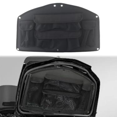 Imagem de FINMOKAL Bolsa organizadora de nylon para motocicleta compatível com Honda Goldwing GL1800 2001-2017 Bolsa de viagem removível para bagagem traseira (exceto F6B)
