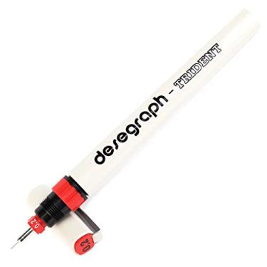 Imagem de Caneta Desegraph Para Desenho, Trident, CD/0, 2, Cinza, Ponta de 0.2 mm
