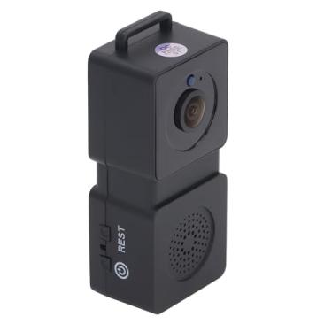 Imagem de Câmera de Vídeo HD, Visão Noturna Infravermelha Multifuncional Câmera WiFi 1080P para Ambientes Internos (Versão dos EUA)