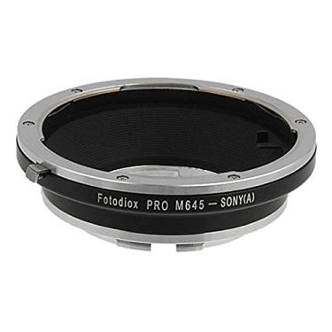 Imagem de Adaptador de montagem de lente Fotodiox Pro, para lente Mamiya 645 para câmeras Sony Alpha DSLR