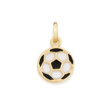 Imagem de Pingente banhado ouro 3x 24k 18k e 22k  feminino infantil bola resina 