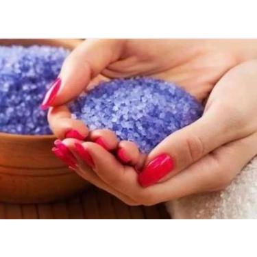 Imagem de Escalda Pés 1Kg Lavanda Com Camomila - Relaxante. - Natural Saúde