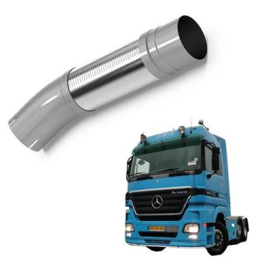 Imagem de Tubo Saída Motor Actros - Euro 3 4.1/2" com Flexível Inox - Bepo