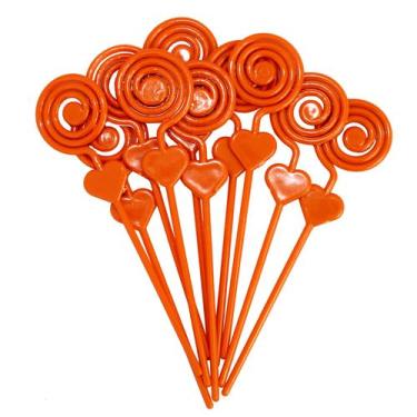 Imagem de Espiral Porta Recado Lembrancinha Laranja 250 Unidades - RUSSO ART