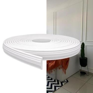 Imagem de Rodameio Boiserie EVA Autocolante 3,8cm Rm61 9 Metros MeuRodapé