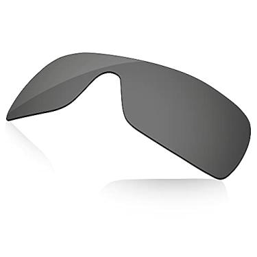 Imagem de LenzReborn Substituição de lente polarizada para óculos de sol Oakley Antix - Preto brilhante - Espelhado polarizado