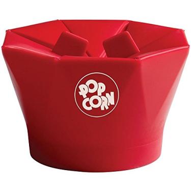 Imagem de Chef'n PopTop pipoqueira de micro-ondas (cereja)