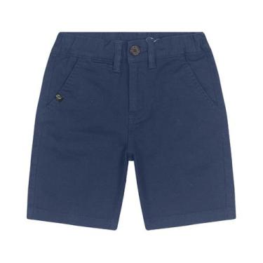 Imagem de Bermuda Infantil Masculina Trick Nick Azul, Azul, 4