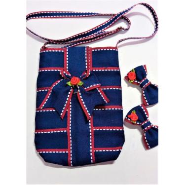 Imagem de Kit Maternal = Bolsa + Xuxinha + 2 Bico de Pato - Lene Laços - Leme La
