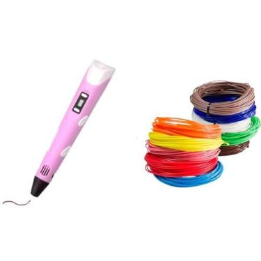 Imagem de Kit Caneta 3d e 20 filamentos Premium - Thor