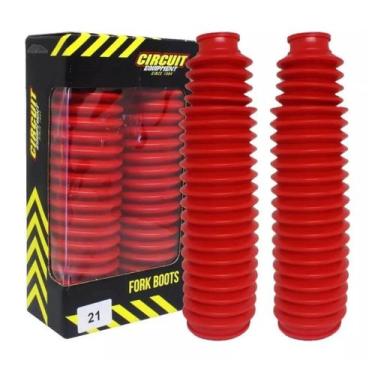 Imagem de Sanfona De Bengala Circuit 21 Dentes Vermelha Bros 150 A Partir De 200