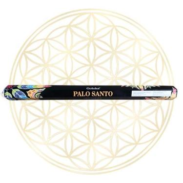 Imagem de Incenso Indiano Goloka Varetas Linha Jardim 40CM, Palo Santo