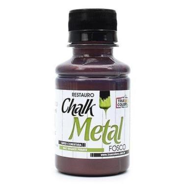 Imagem de Tinta Chalk Metal Fosco True Colors 100ml, 4951 BORDÔ