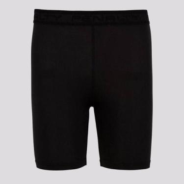 Imagem de Bermuda Térmica Penalty X Juvenil Preta, 12 ANOS