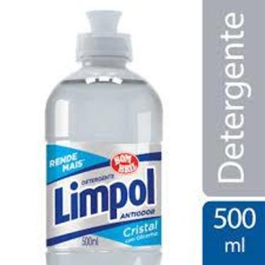 Imagem de Detergente Líquido Cristal 500ml Limpol - Unimarka