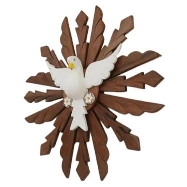 Imagem de Divino Espírito Santo em Madeira 46 cm