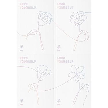 Imagem de BigHit BTS - LOVE YOURSELF ♚ [Her] [Versão aleatória] + Photobook + Photocard + Pôster oficial + Photocard extra