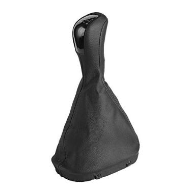 Imagem de Manopla de Mudança de Marcha de 6 Velocidades, Tampa da Bota, Manopla de Mudança de Marcha Preta para Classe C W203 S203