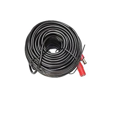 Imagem de Cabo de extensão de alimentação universal de 18 m 12 V CC 2,1 mm x 5,5 mm Plug cabos de extensão de alimentação compatíveis com adaptador de alimentação de 12 V para câmera de segurança doméstica IP DVR NVR 18 M