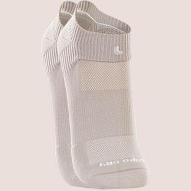 Imagem de Meia Lupo Academia Corrida Cano Curto Baixo Poliamida, Cinza, 37 a 40